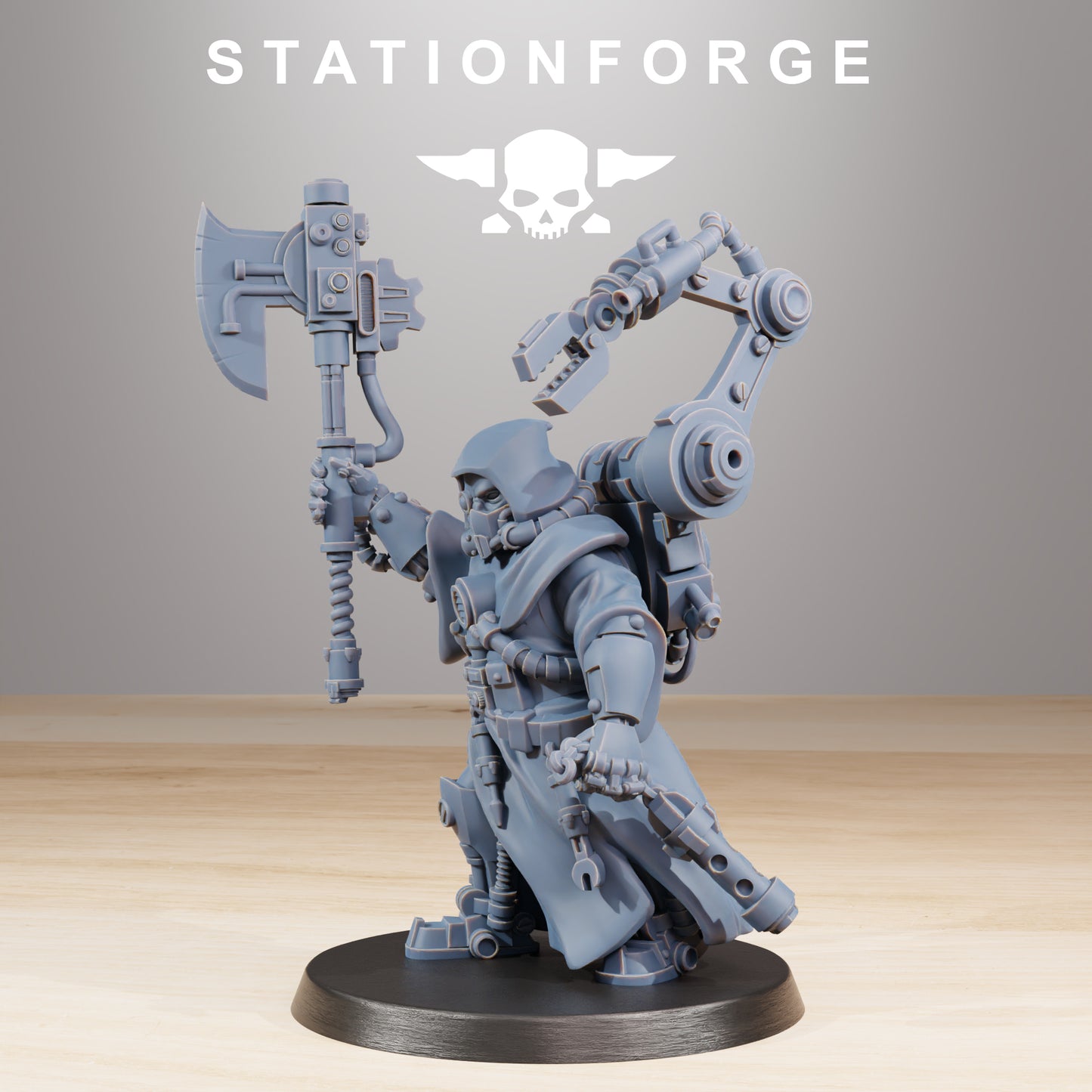 Productfoto Tabletop 28mm The Printing Goes Ever On (TPGEO) 0: Scavenger Commander
