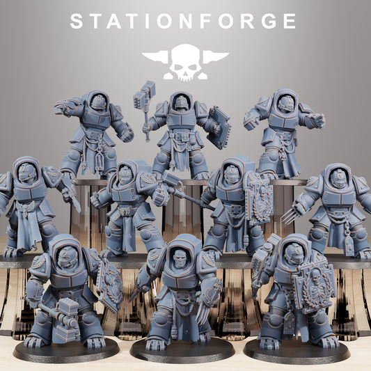 Productfoto Tabletop 28mm The Printing Goes Ever On (TPGEO) 0: Socratis Vanguard Melee Eenheid