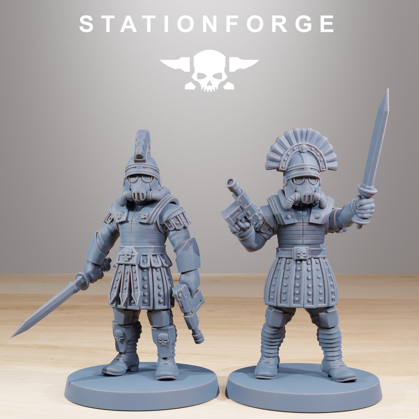 Productfoto Tabletop 28mm The Printing Goes Ever On (TPGEO) 0: GrimGuard Vexillatio