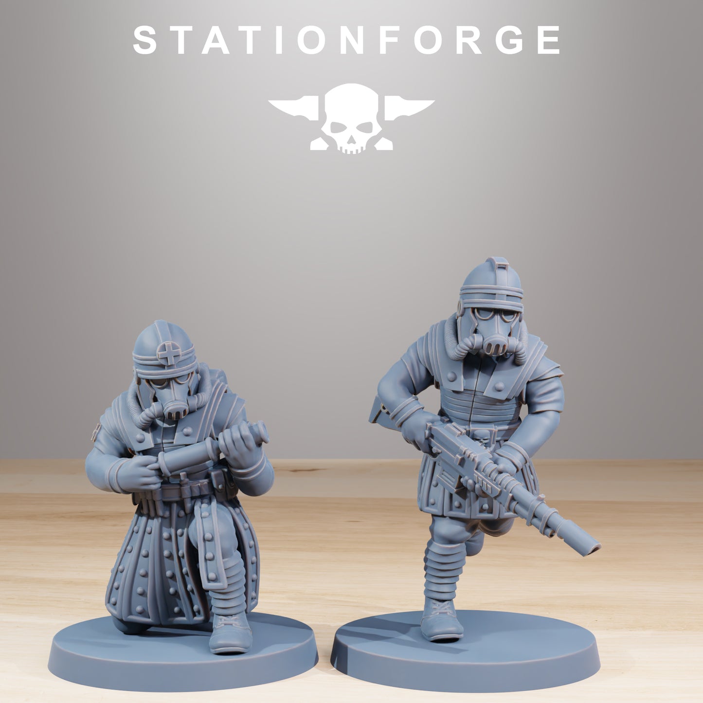 Productfoto Tabletop 28mm The Printing Goes Ever On (TPGEO) 0: GrimGuard Vexillatio