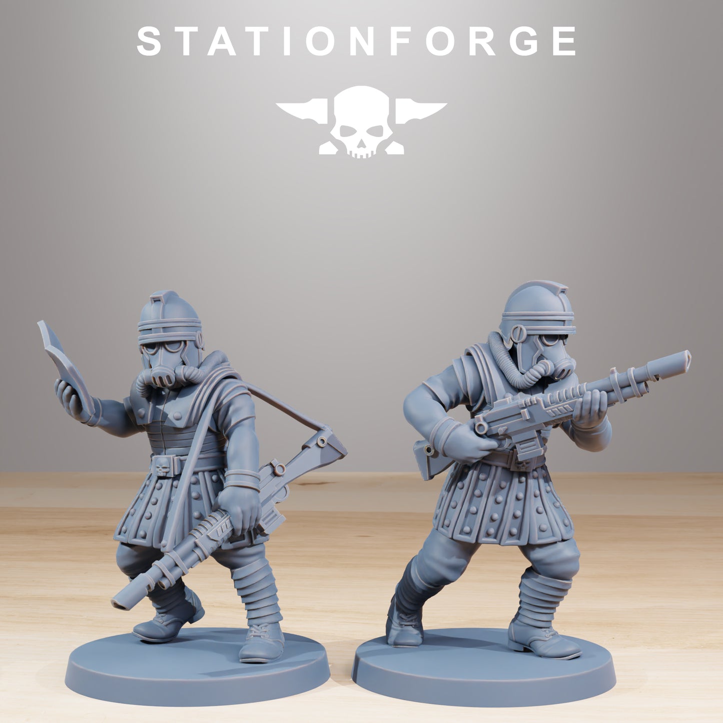 Productfoto Tabletop 28mm The Printing Goes Ever On (TPGEO) 0: GrimGuard Vexillatio