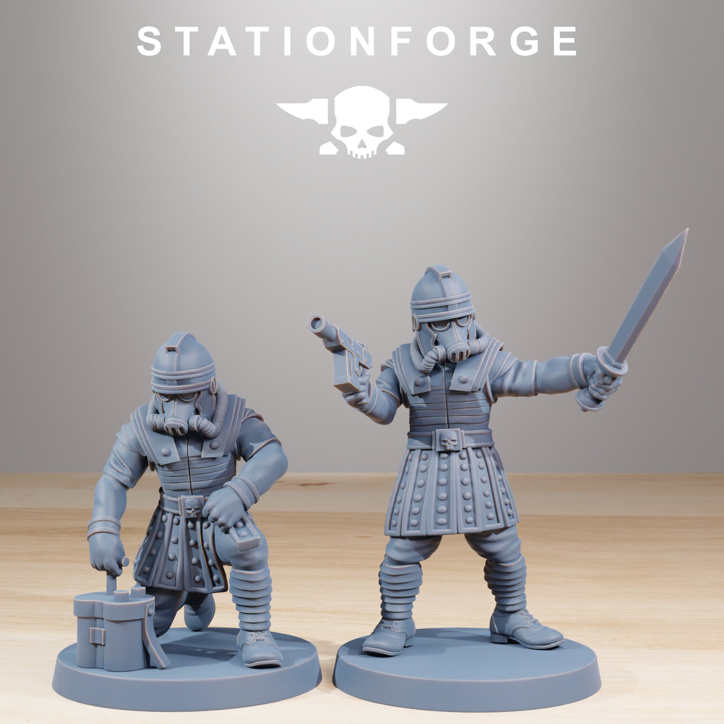 Productfoto Tabletop 28mm The Printing Goes Ever On (TPGEO) 0: GrimGuard Vexillatio