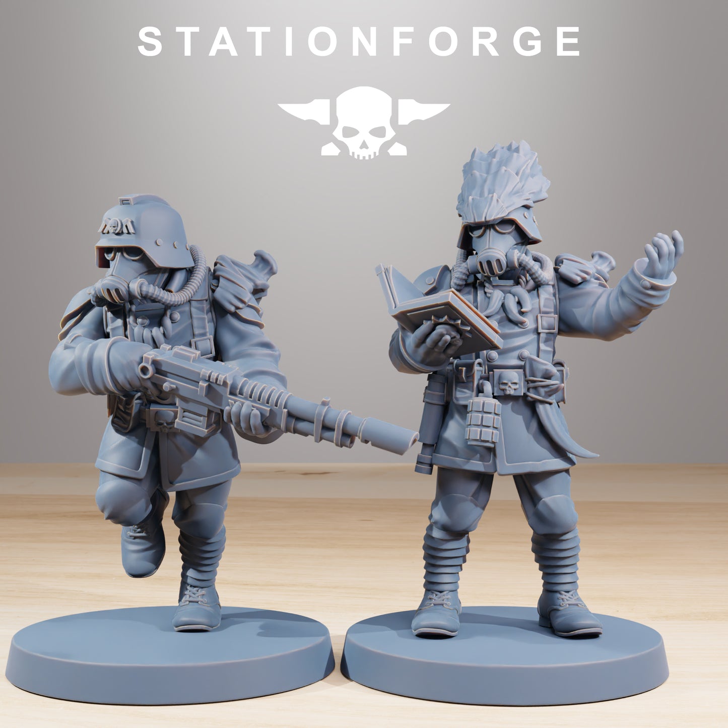 Productfoto Tabletop 28mm The Printing Goes Ever On (TPGEO) 0: GrimGuard Xenarid Hunters