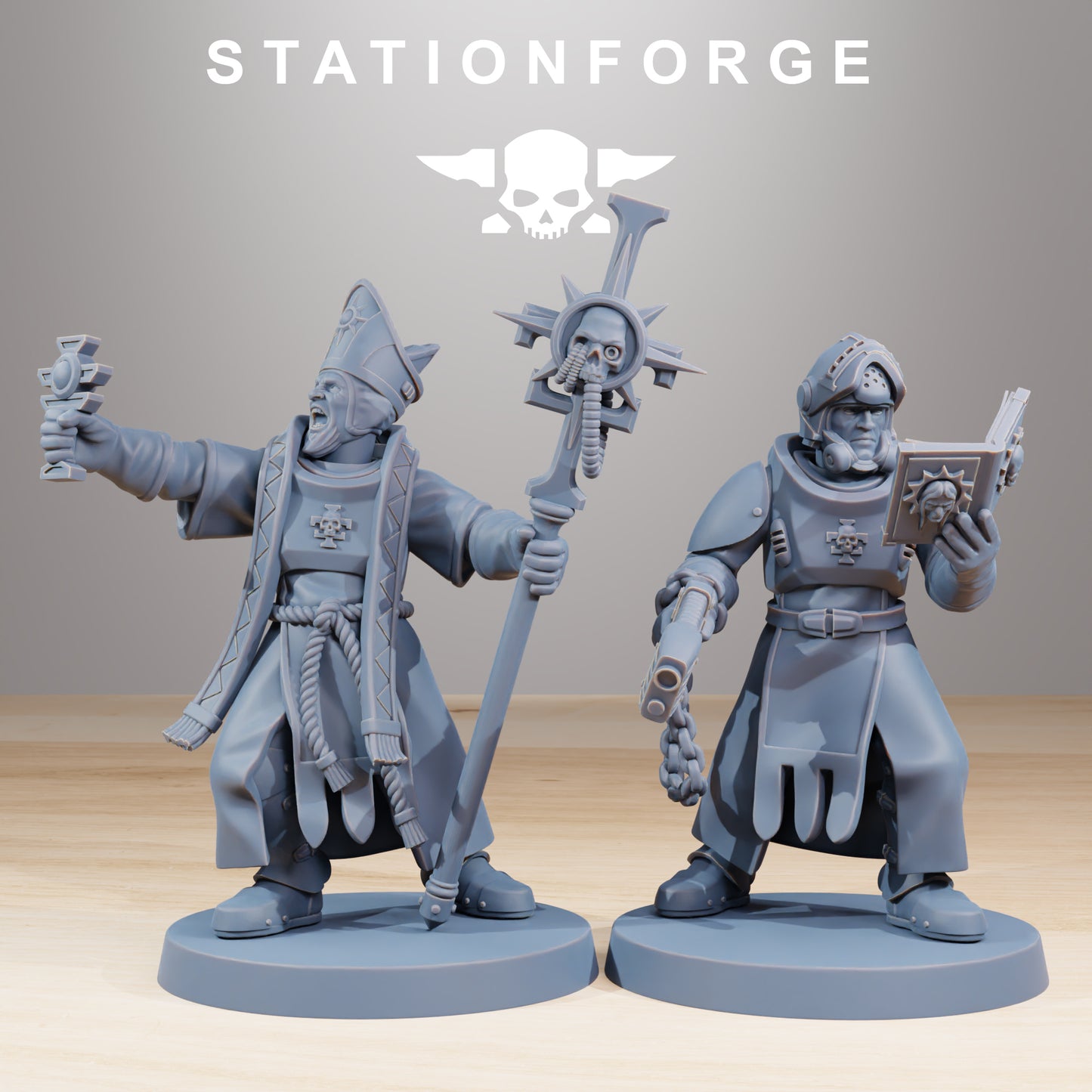 Productfoto Tabletop 28mm The Printing Goes Ever On (TPGEO) 0: RoyalGuard Templars