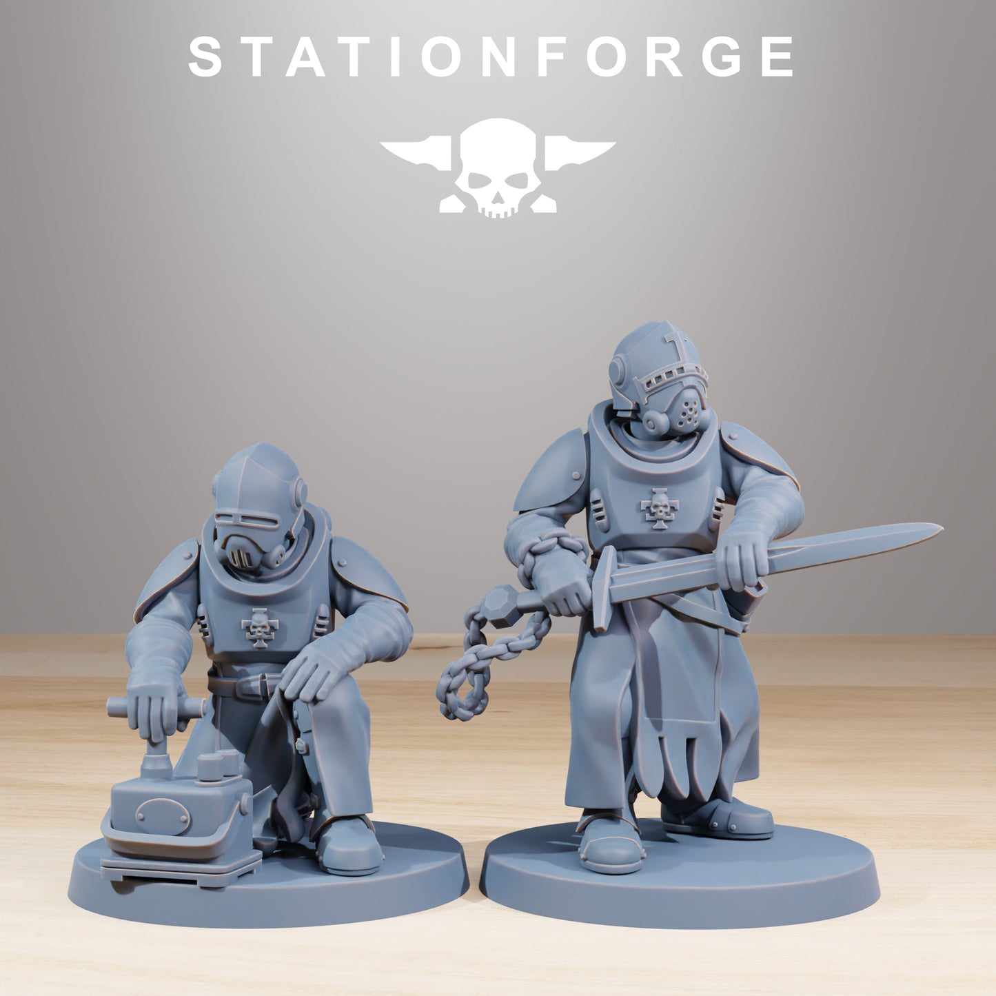 Productfoto Tabletop 28mm The Printing Goes Ever On (TPGEO) 0: RoyalGuard Templars