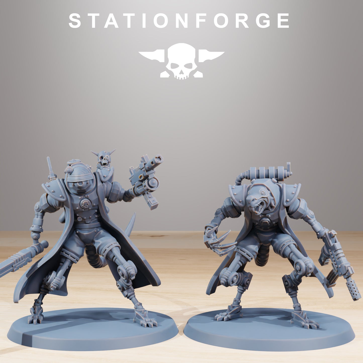 Productfoto Tabletop 28mm The Printing Goes Ever On (TPGEO) 0: Raticus Curdsters