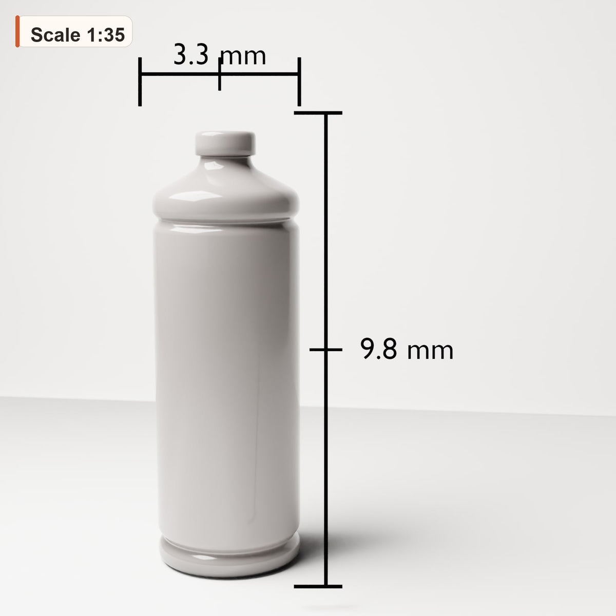MyPortal 94 1: Diorama Lager & Markt: Kunststoffflasche mit Schraubverschluss (Ref. 94D)