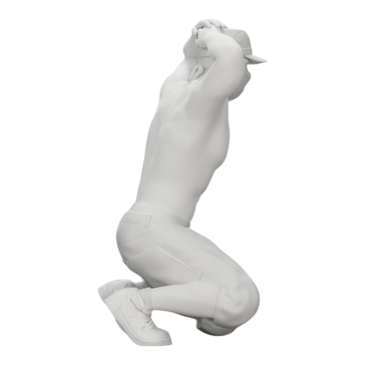 Diorama modelbouw productfoto 0: Gangster met masker en pet voor arrestatie (Ref Nr. A2)