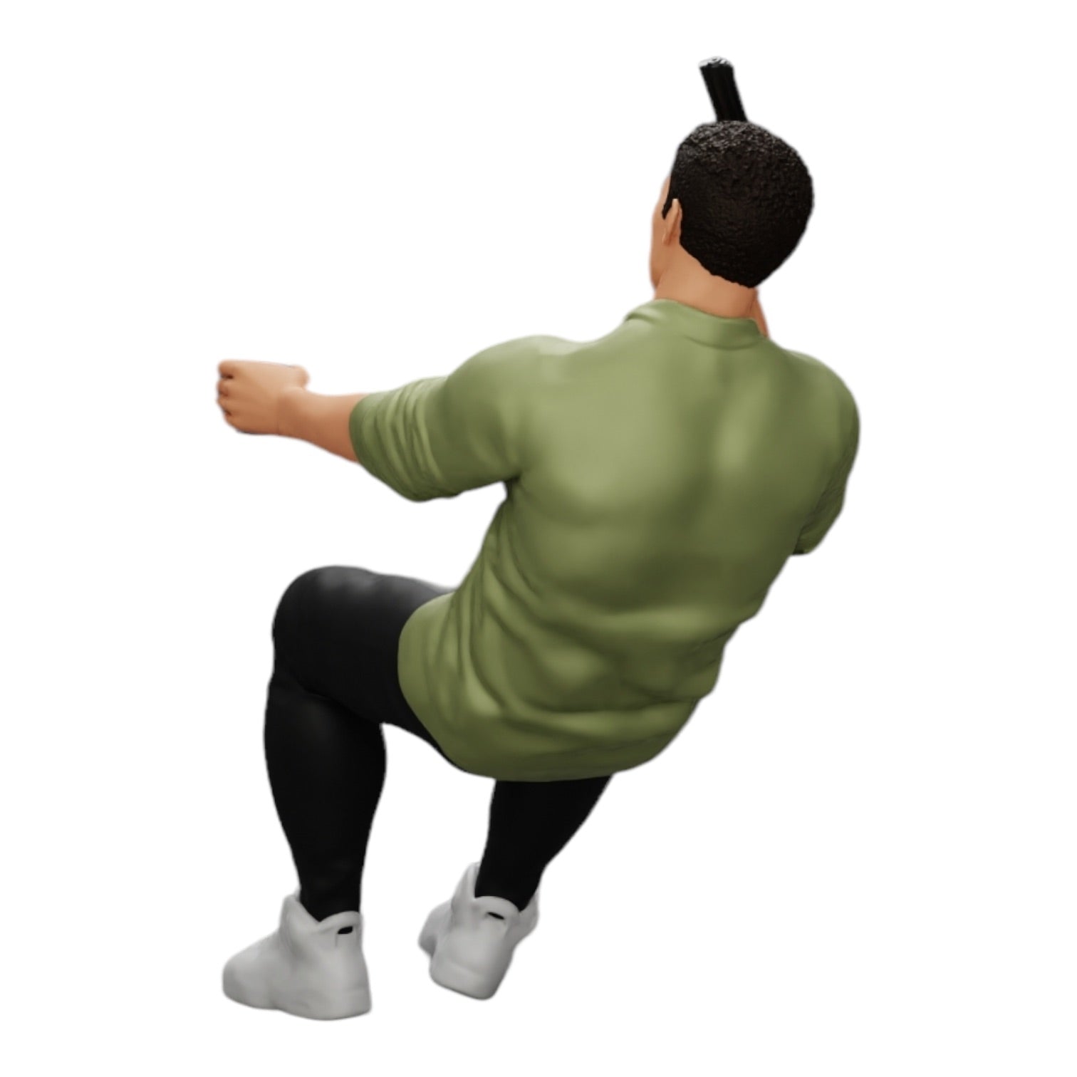 Diorama modelbouw productfoto 0: Zittende gangster met glas whiskey en wapen aan de pokertafel (Ref Nr. A5)