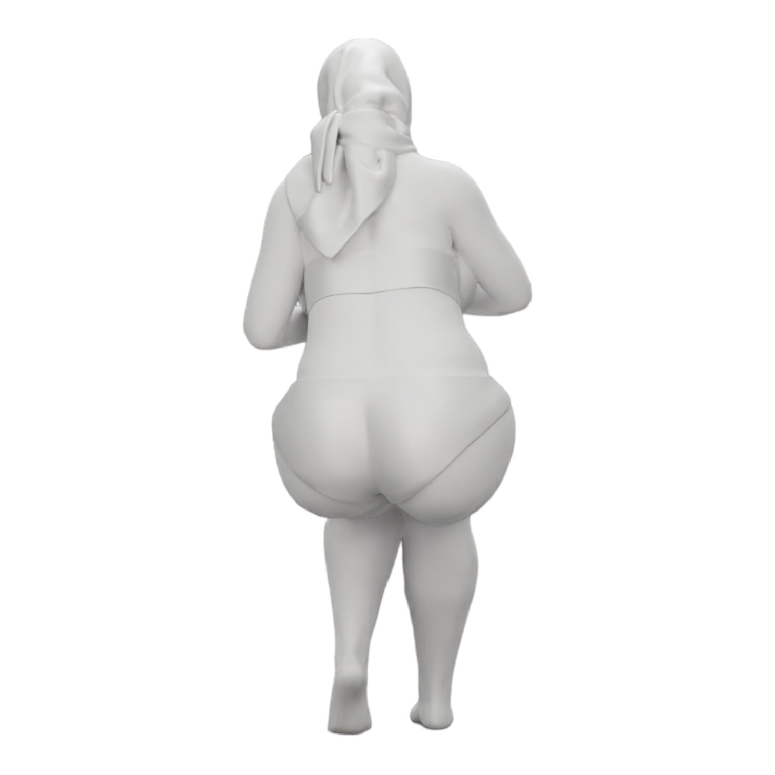 Diorama modelbouw productfoto 0: Sexy vrouw in bikini en zonnebril met zonnebrandcrème op het strand (Ref Nr. A9)