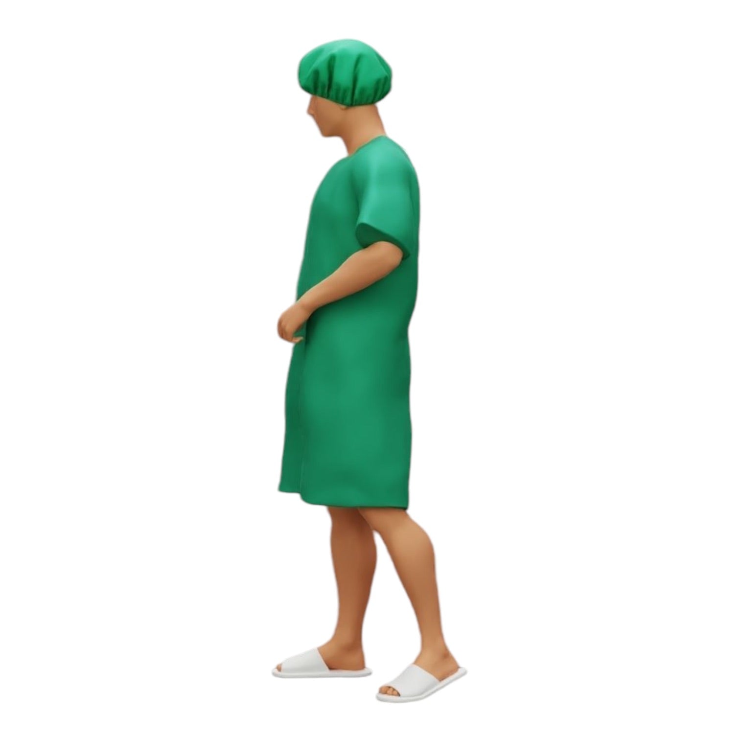 Diorama modelbouw productfoto 0: Patiënt in het ziekenhuis beweegt zich voort (Ref Nr. A27)