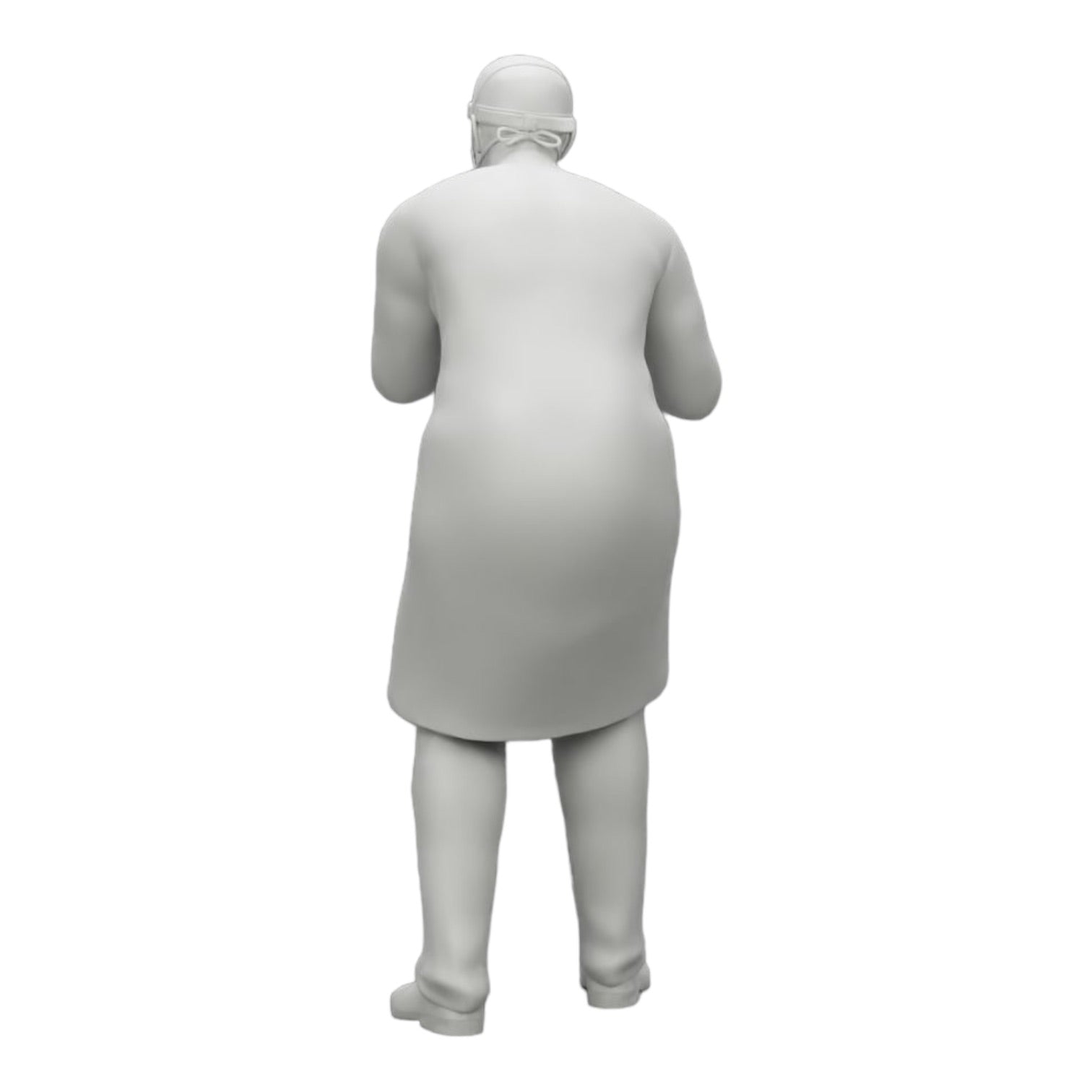 Diorama modelbouw productfoto 0: Chirurg/arts in het ziekenhuis onderzoekt patiënt (Ref Nr. A30)