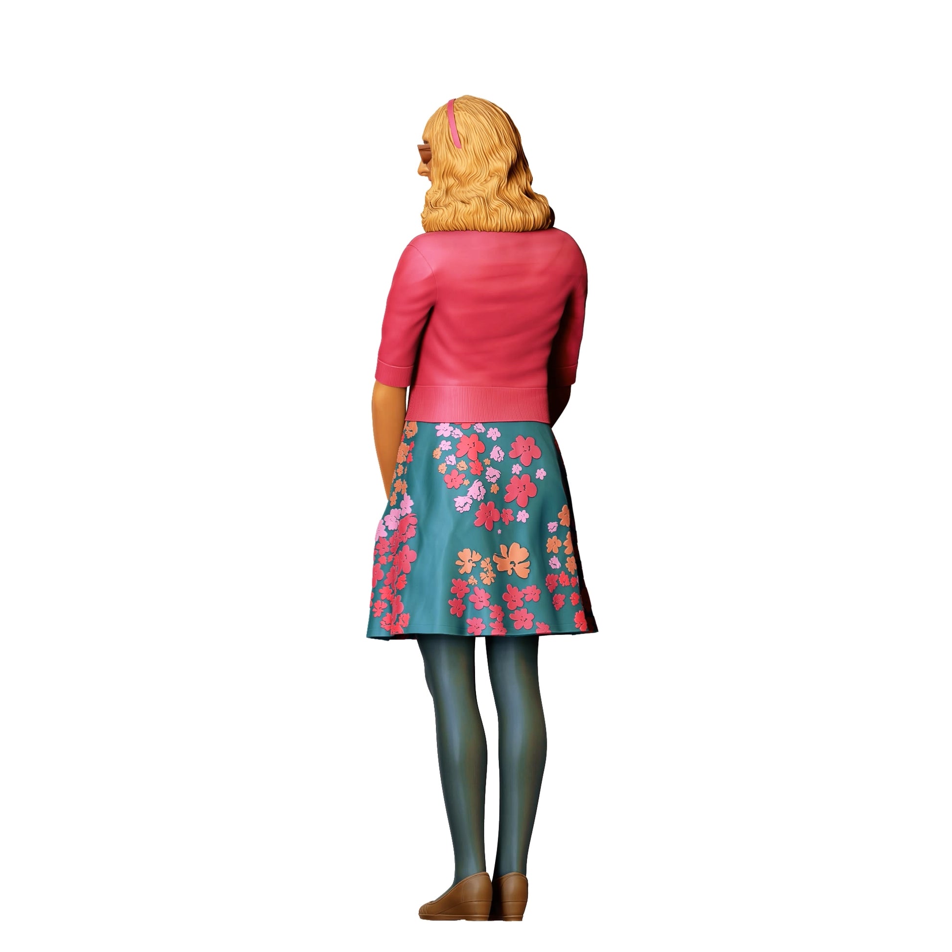 Diorama modelbouw productfoto 0: Wetenschapper uit Nerd WG F - (Ref. Nr. 380)