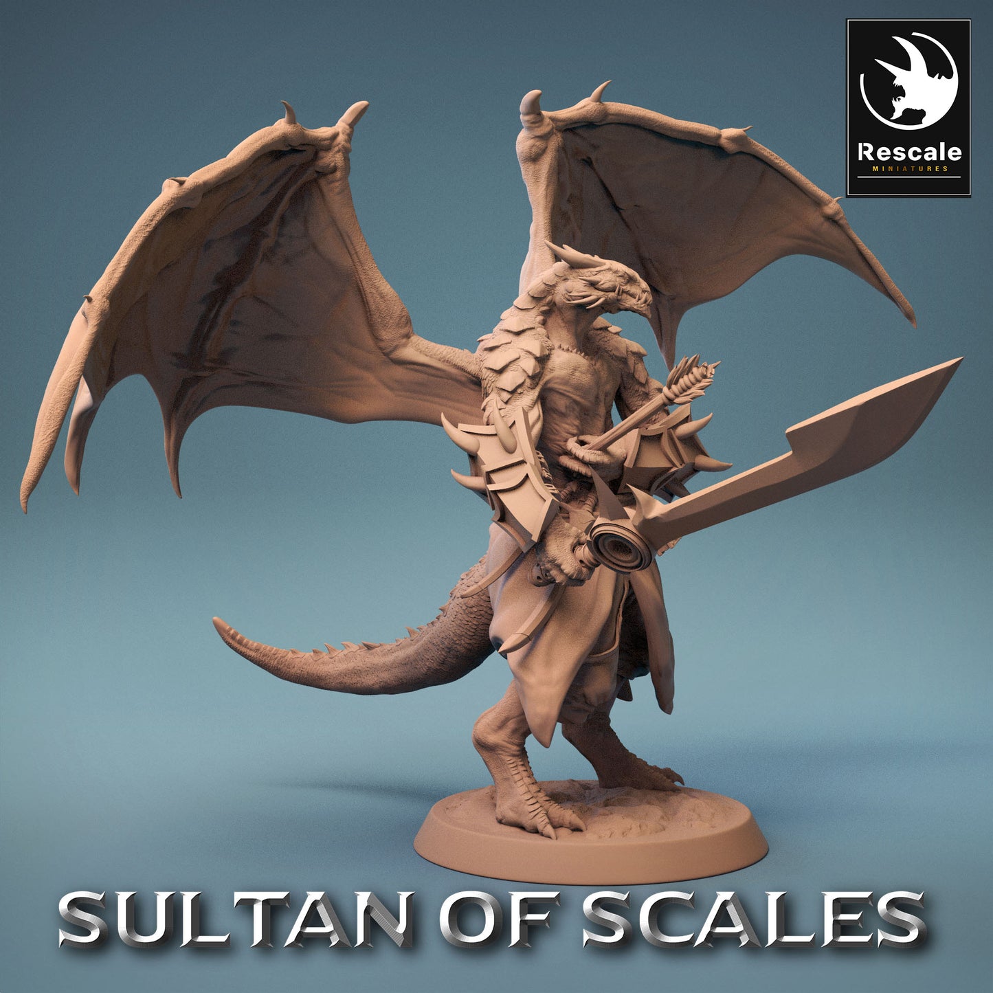 Draakgeboren Soldaat - Krachtige Strijder van de Woestijn - Dragonborn (F15)