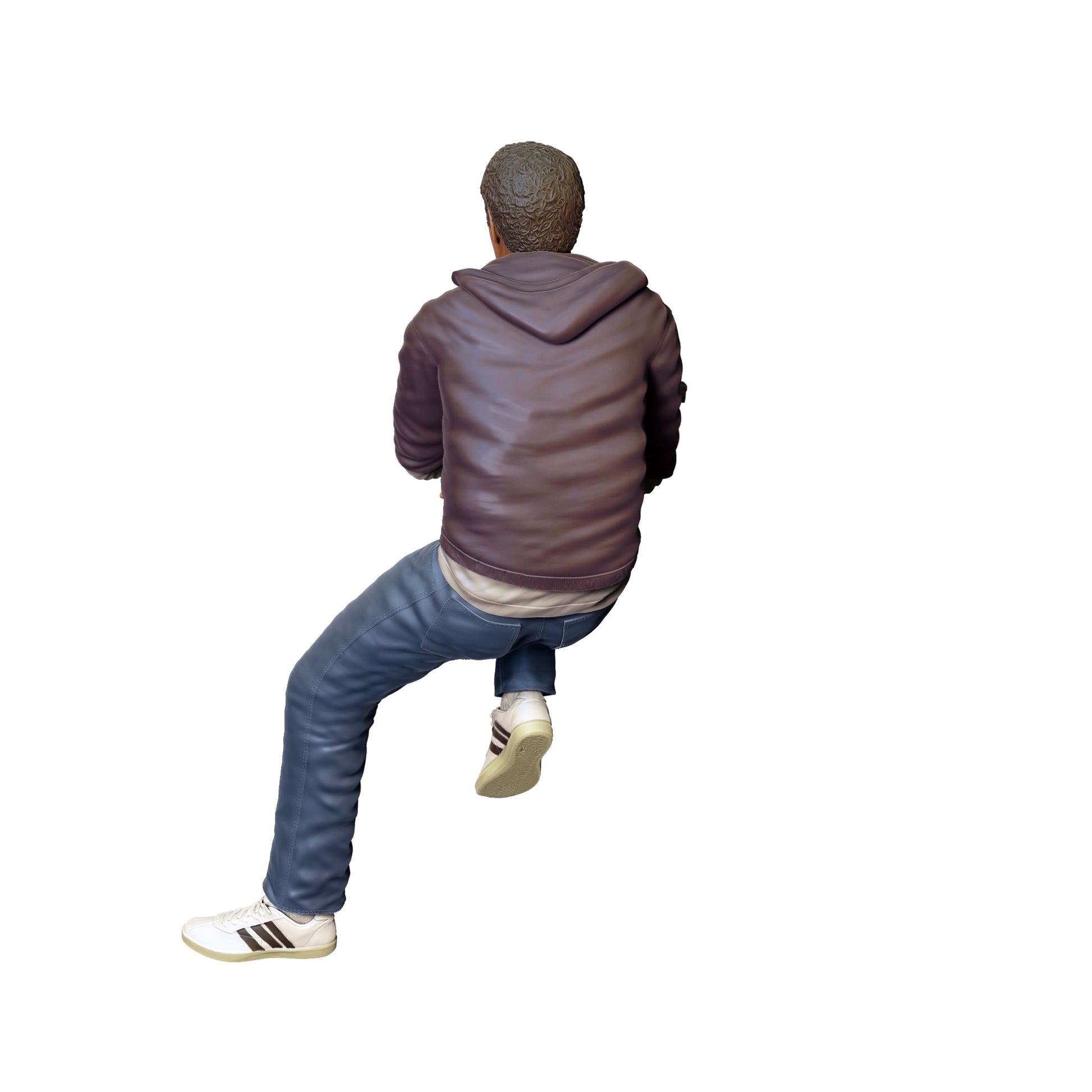 Diorama modelbouw productfoto 0: Amerikaanse detective en agent - politie (Ref. Nr. 357)