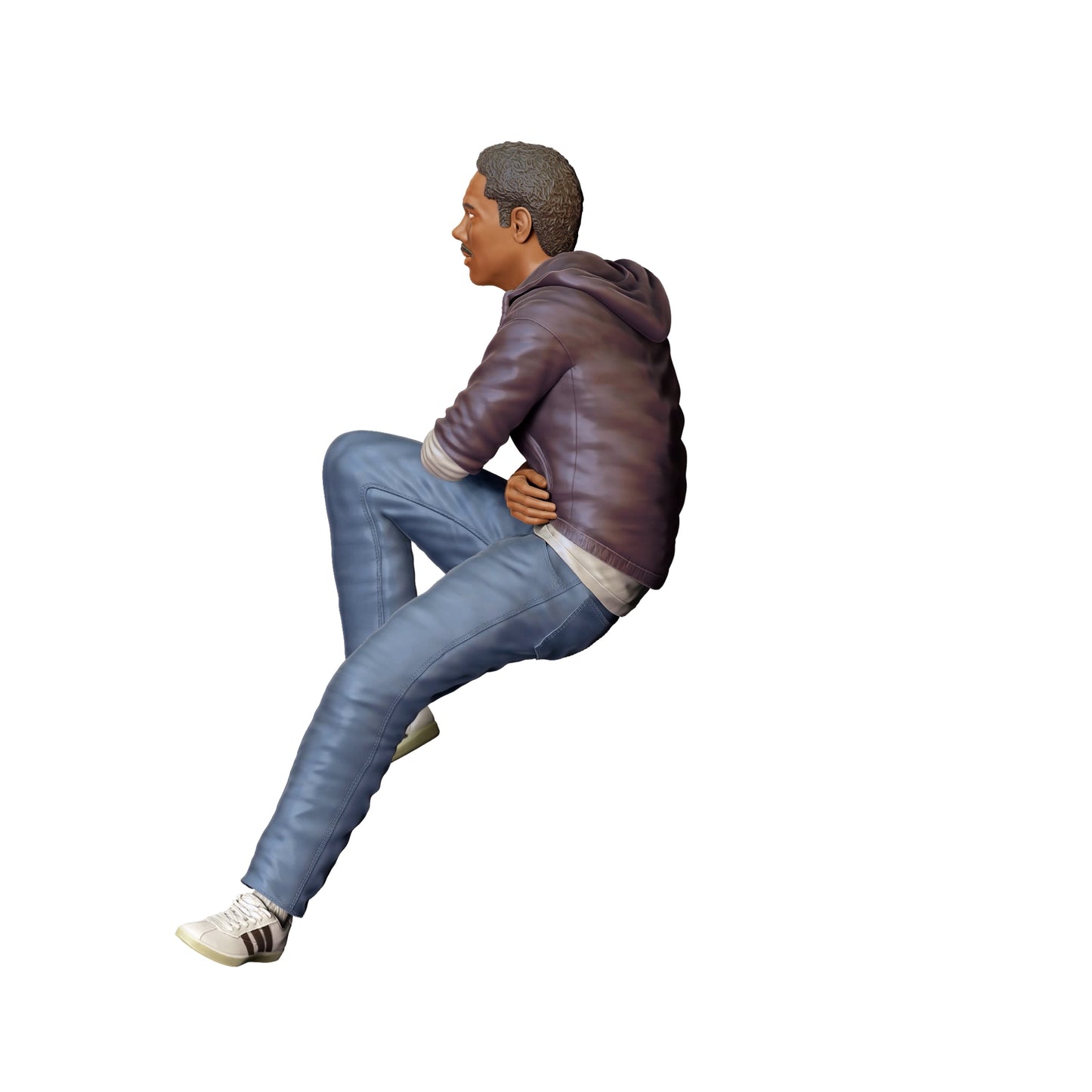 Diorama modelbouw productfoto 0: Amerikaanse detective en agent - politie (Ref. Nr. 357)