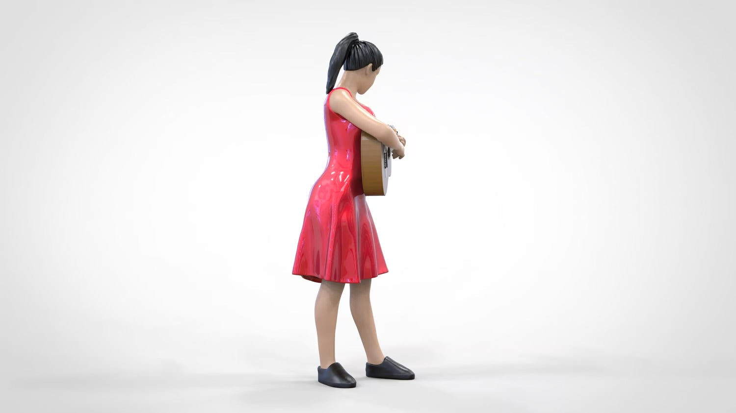 Productfoto 0: Muzikant - Vrouw met Gitaar