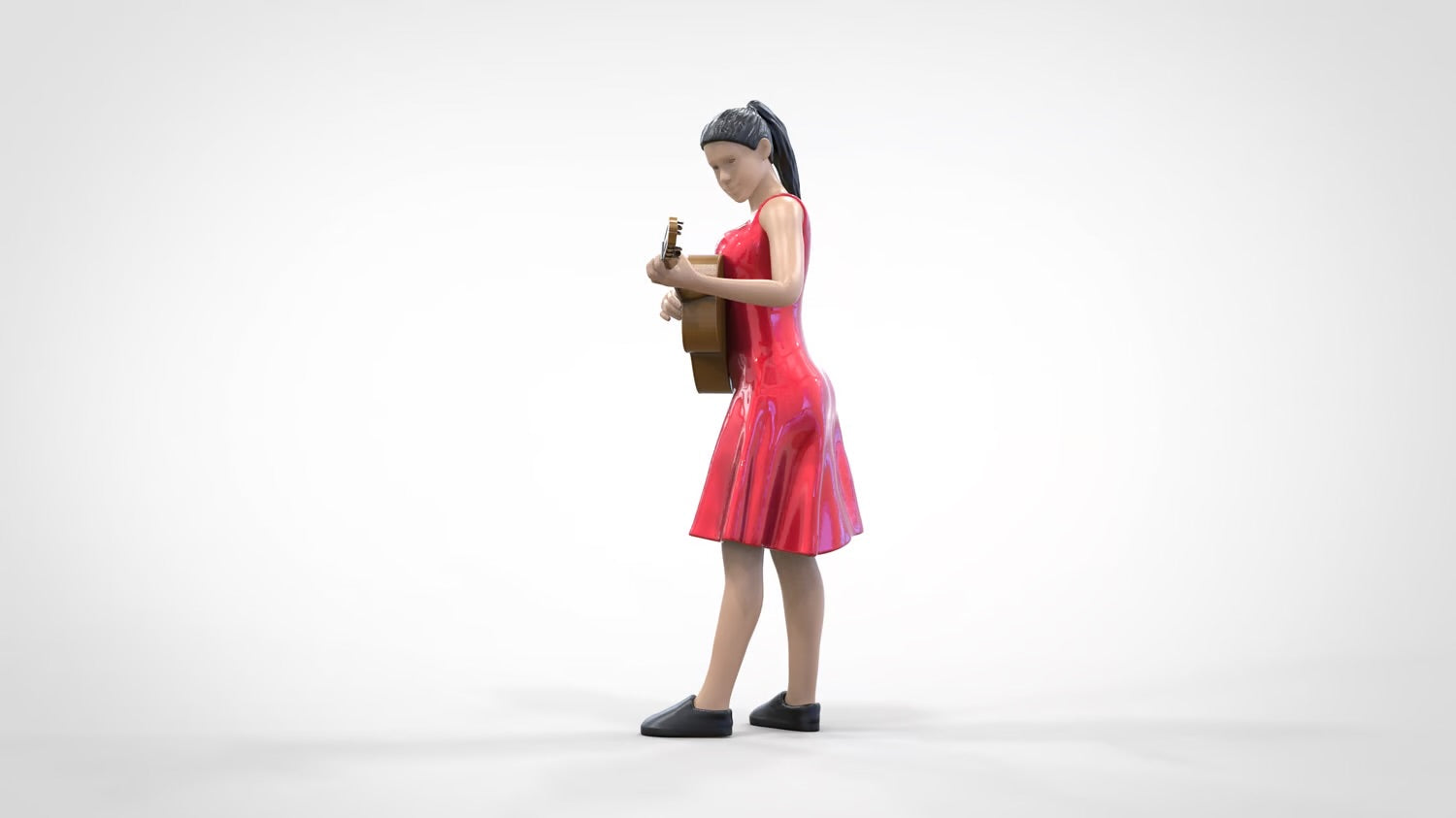 Productfoto 0: Muzikant - Vrouw met Gitaar