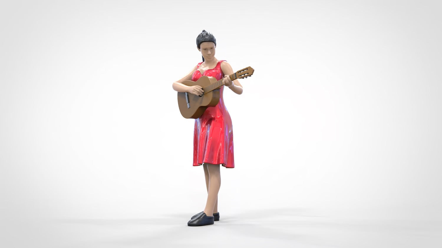 Productfoto 0: Muzikant - Vrouw met Gitaar