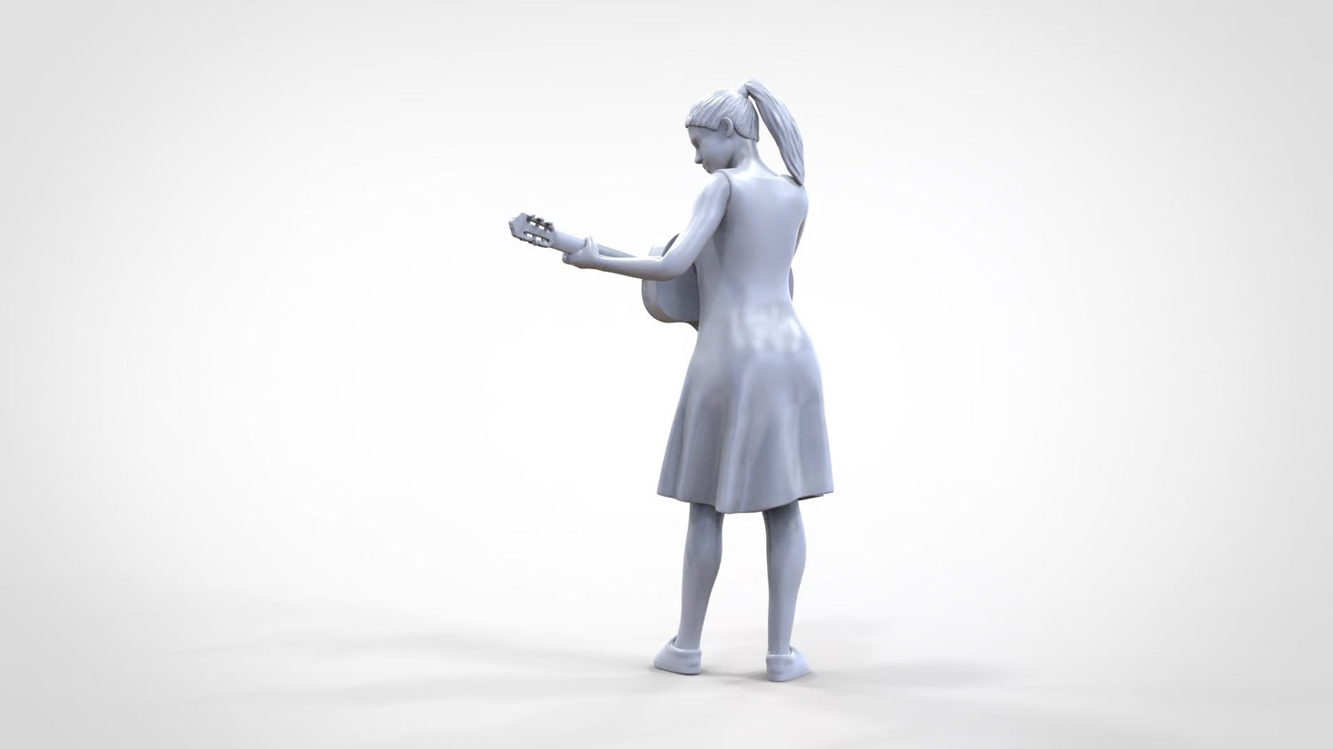 Productfoto 0: Muzikant - Vrouw met Gitaar