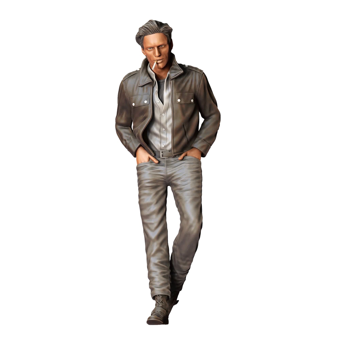 Produktfoto 0: Mann in Lederjacke 2 - Rockabilly Style Rock n Roll