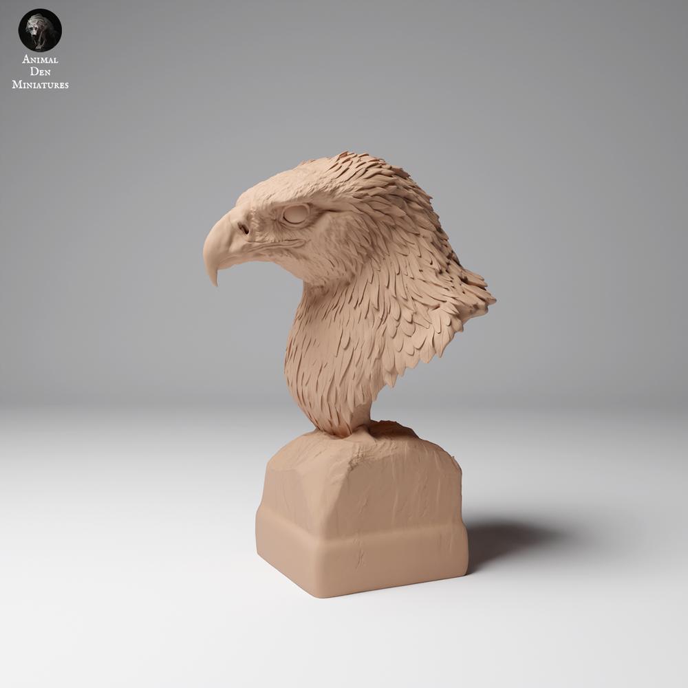 Productfoto dierenfiguur Animal Den Miniatures 2: roofvogel dierenfiguur: steenarend - buste (24_12_16)