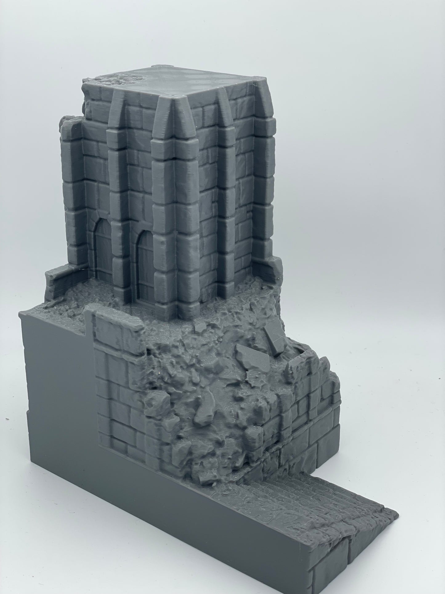 Productfoto Tabletop 28mm The Printing Goes Ever On (TPGEO) 0: Ruïne middeleeuwse toren - Overblijfselen van militair gebouw - Vernietigde buitenpost