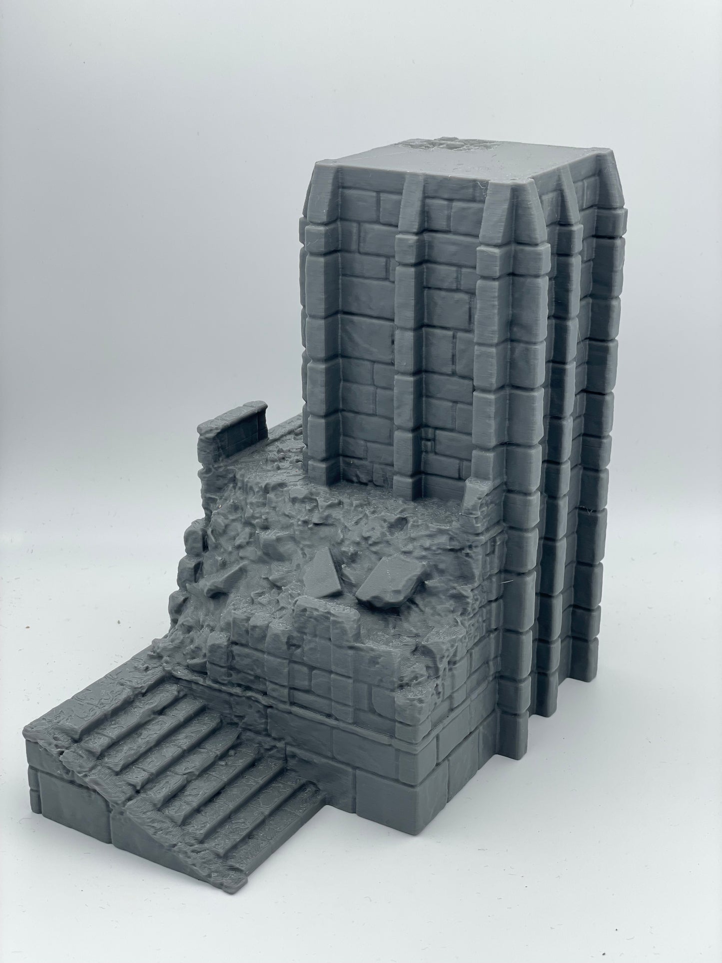 Productfoto Tabletop 28mm The Printing Goes Ever On (TPGEO) 0: Ruïne middeleeuwse toren - Overblijfselen van militair gebouw - Vernietigde buitenpost