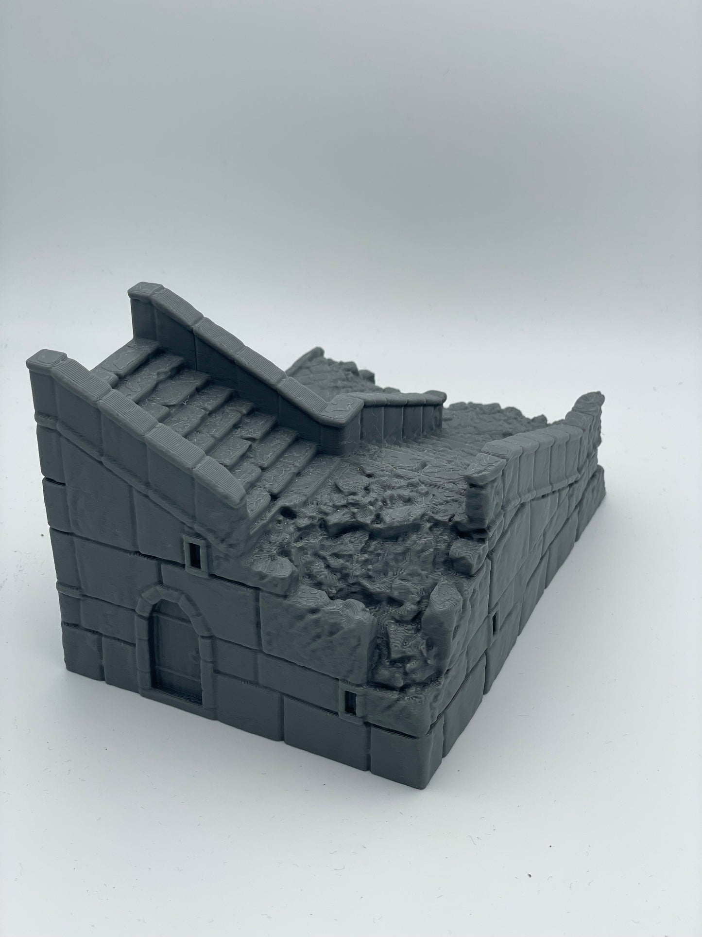 Productfoto Tabletop 28mm The Printing Goes Ever On (TPGEO) 0: Ruïne middeleeuwse toren - Overblijfselen van militair gebouw - Vernietigde buitenpost