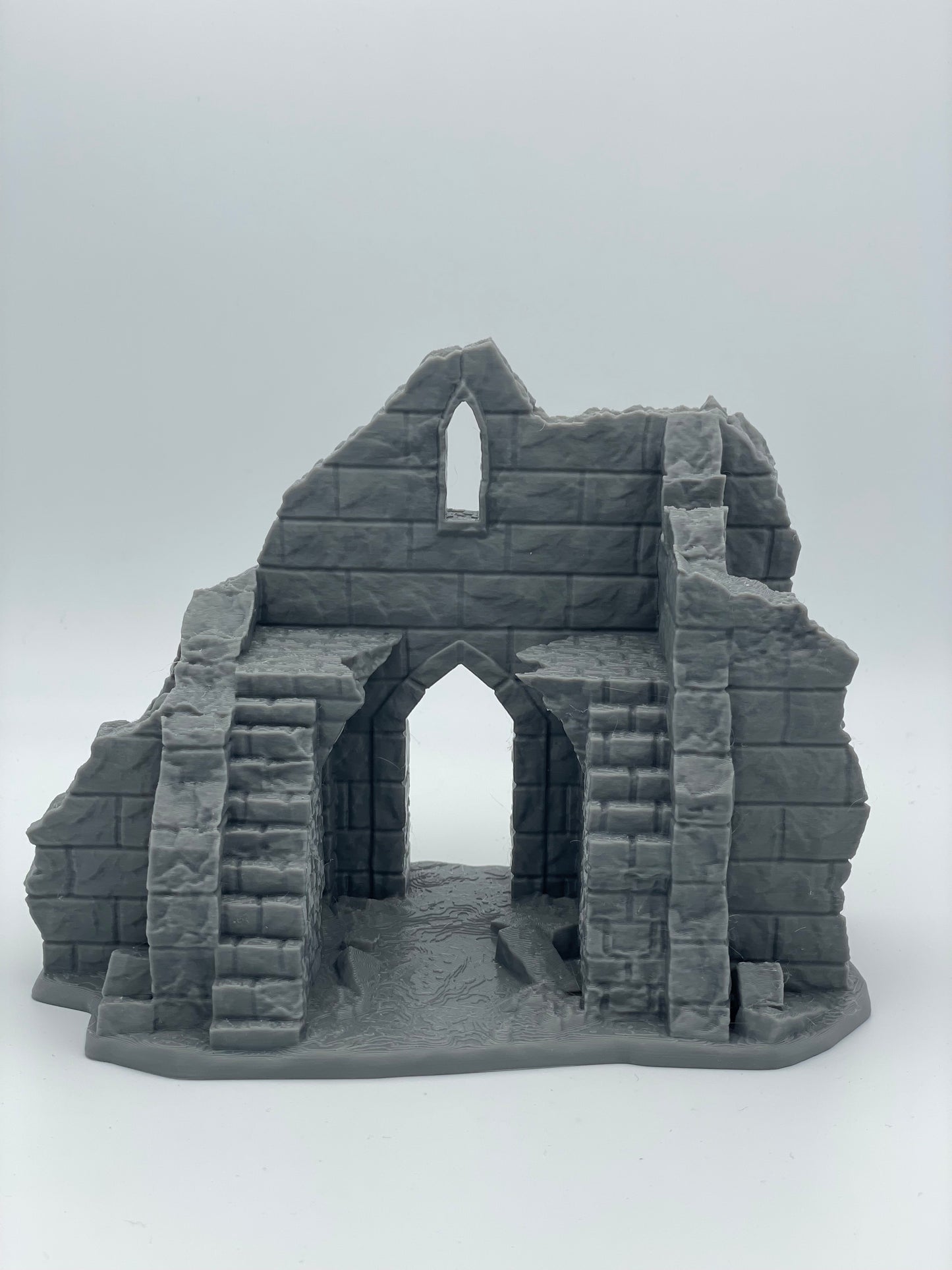 Productfoto Tabletop 28mm The Printing Goes Ever On (TPGEO) 0: Ruïne E - Puin van een middeleeuwse stad - Vernield huis