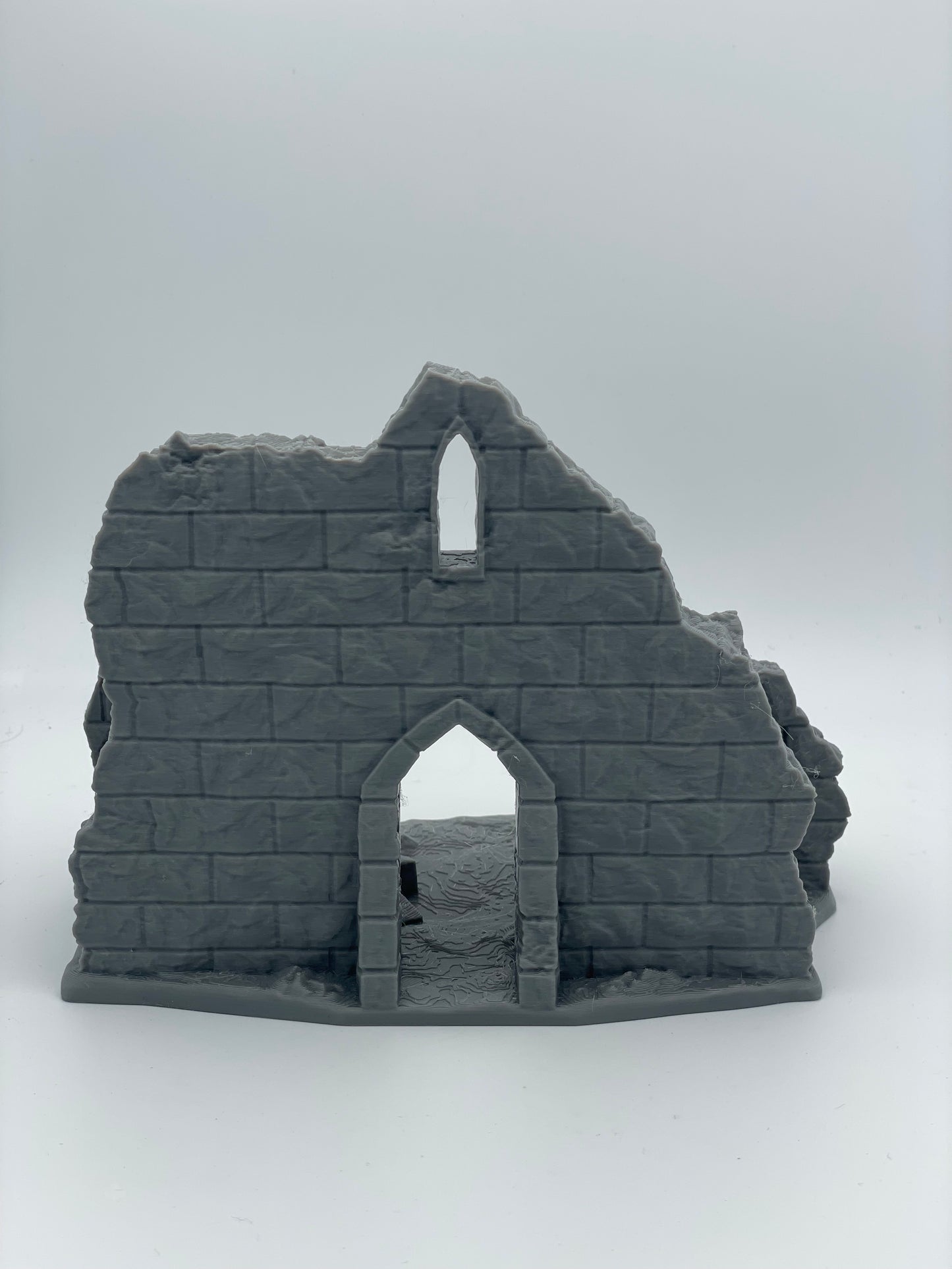 Productfoto Tabletop 28mm The Printing Goes Ever On (TPGEO) 0: Ruïne E - Puin van een middeleeuwse stad - Vernield huis