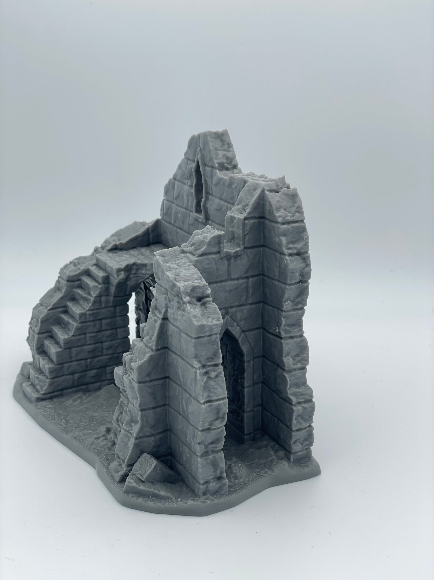 Productfoto Tabletop 28mm The Printing Goes Ever On (TPGEO) 0: Ruïne E - Puin van een middeleeuwse stad - Vernield huis