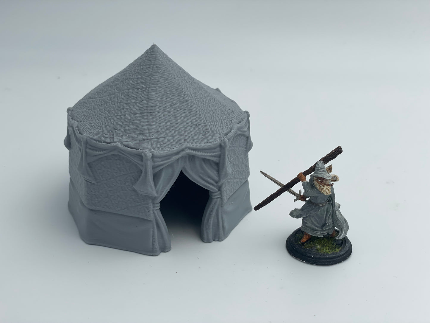 Productfoto Tabletop 28mm The Printing Goes Ever On (TPGEO) 0: Oosters Tent A - Schuilplaats in de Woestijn - Mobiele Woningen van de Krijgers uit het Zuiden