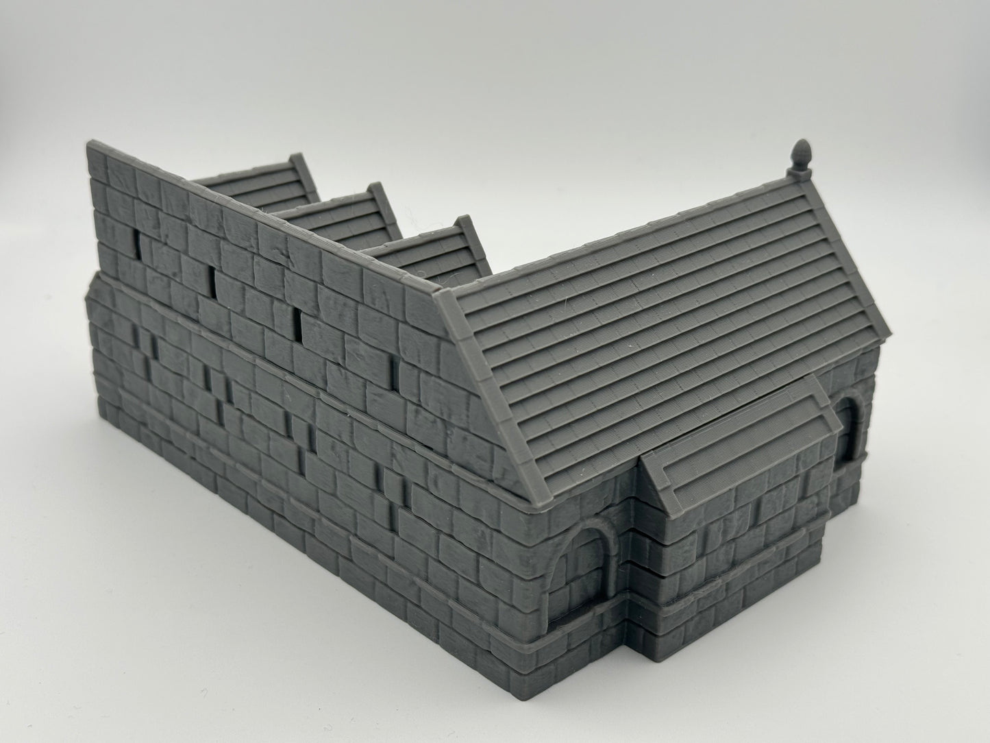 Productfoto Tabletop 28mm The Printing Goes Ever On (TPGEO) 0: Stallingen Ivory City - Gebouw Koninkrijk Gonthan - Stallen Tabletop Terrein