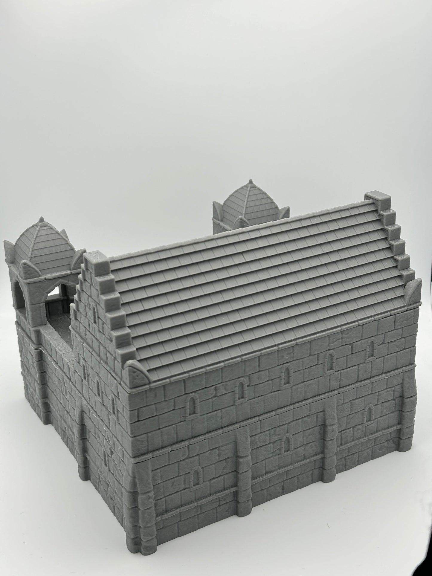 Productfoto Tabletop 28mm The Printing Goes Ever On (TPGEO) 0: Kazerne Ivory City - Gebouw Koninkrijk Gonthan - Kazerne Tabletop Terrein