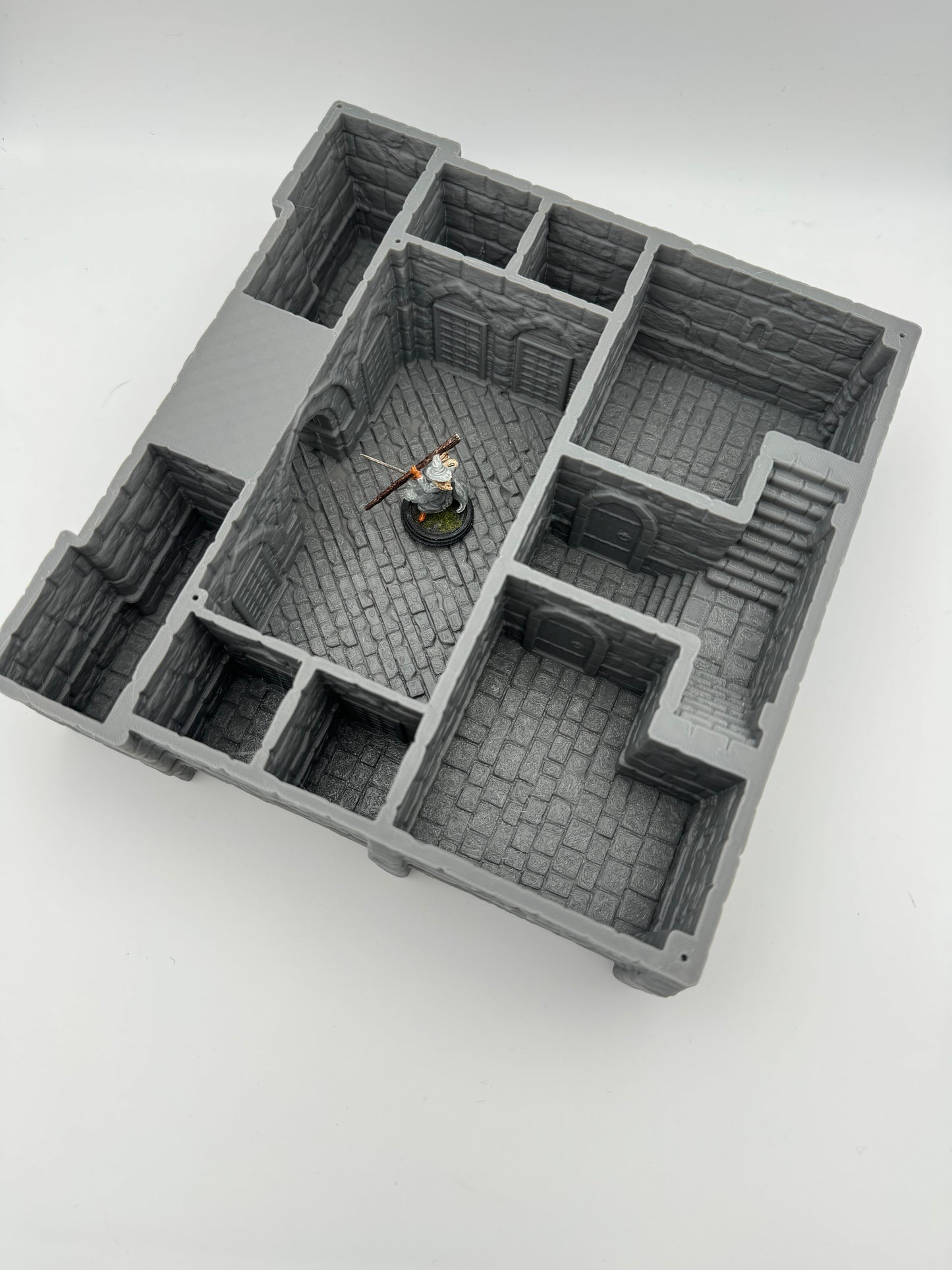 Productfoto Tabletop 28mm The Printing Goes Ever On (TPGEO) 0: Kazerne Ivory City - Gebouw Koninkrijk Gonthan - Kazerne Tabletop Terrein