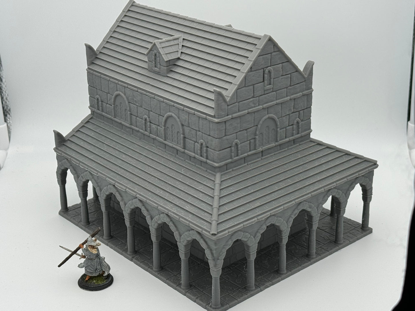 Productfoto Tabletop 28mm The Printing Goes Ever On (TPGEO) 0: Huis A Ivory City - Gebouw Koninkrijk Gonthan - Tabletop Terrain