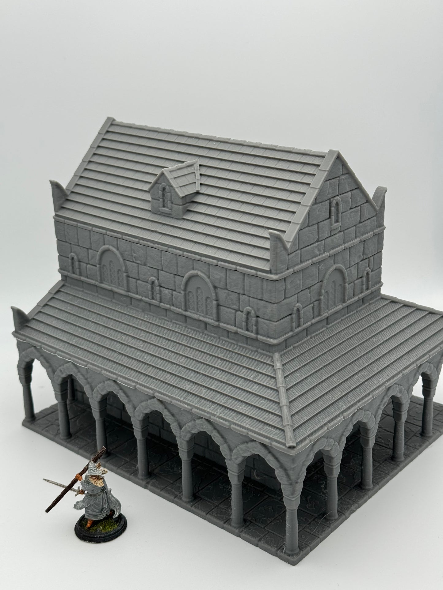 Productfoto Tabletop 28mm The Printing Goes Ever On (TPGEO) 0: Huis A Ivory City - Gebouw Koninkrijk Gonthan - Tabletop Terrain