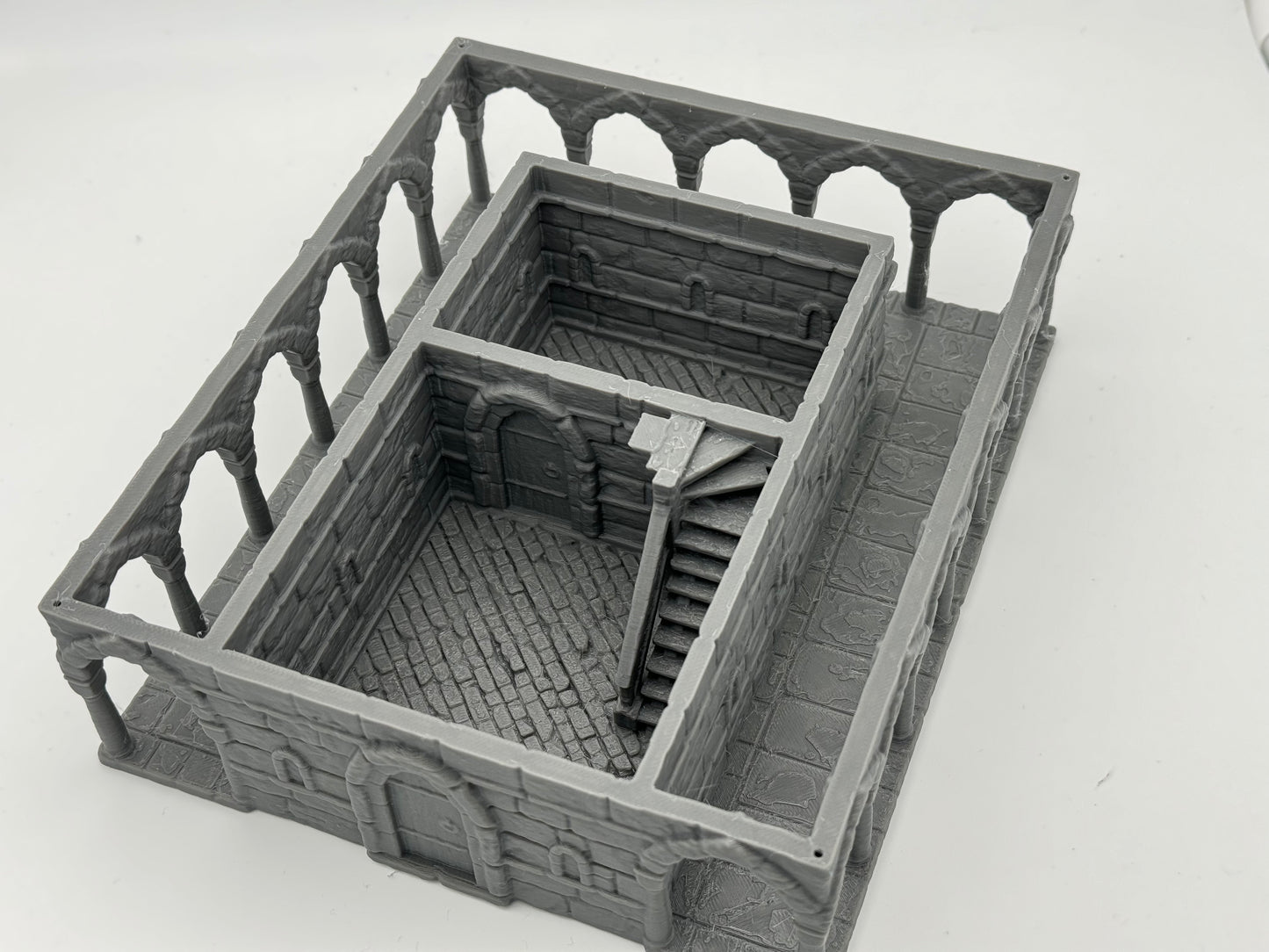 Productfoto Tabletop 28mm The Printing Goes Ever On (TPGEO) 0: Huis A Ivory City - Gebouw Koninkrijk Gonthan - Tabletop Terrain