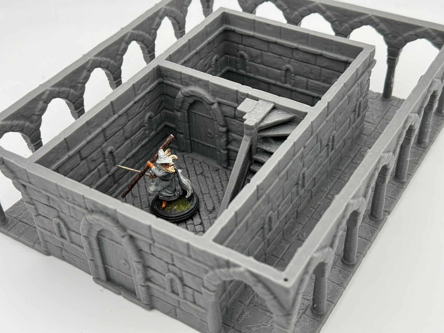 Productfoto Tabletop 28mm The Printing Goes Ever On (TPGEO) 0: Huis A Ivory City - Gebouw Koninkrijk Gonthan - Tabletop Terrain