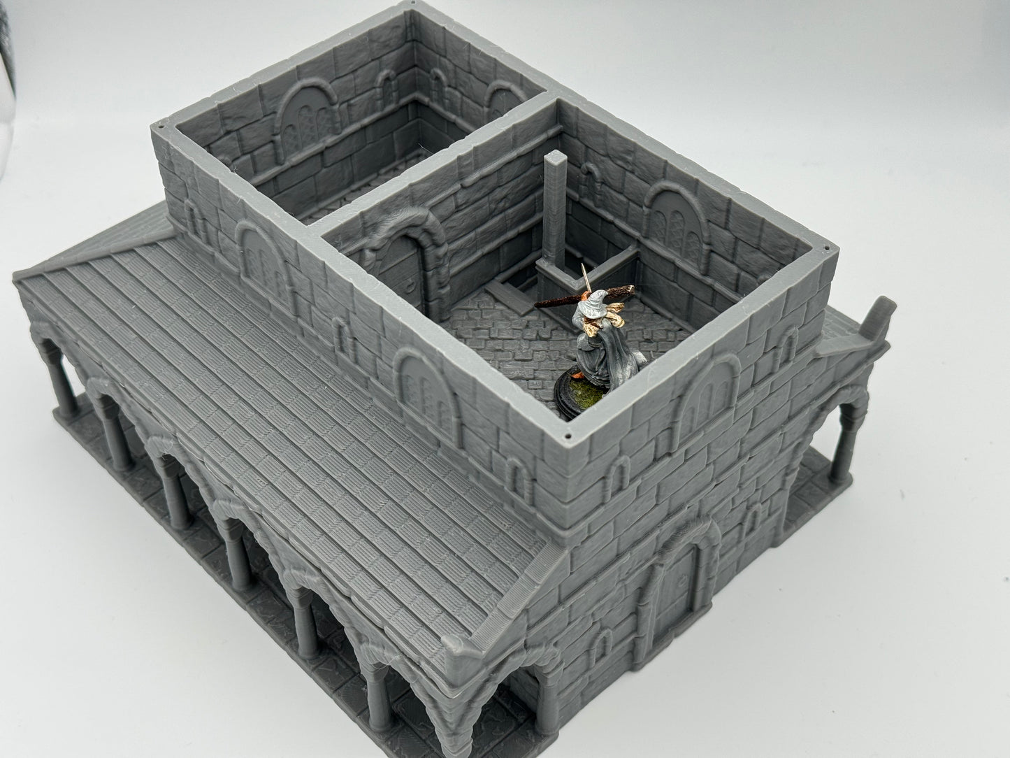 Productfoto Tabletop 28mm The Printing Goes Ever On (TPGEO) 0: Huis A Ivory City - Gebouw Koninkrijk Gonthan - Tabletop Terrain