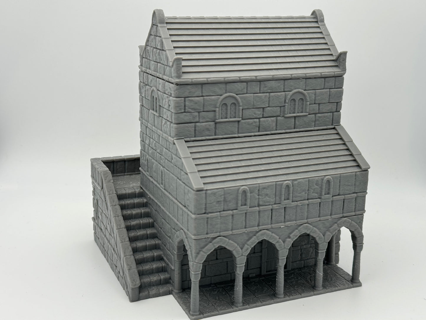 Productfoto Tabletop 28mm The Printing Goes Ever On (TPGEO) 0: Huis B Ivory City - Gebouw Koninkrijk Gonthan - Tabletop Terrain