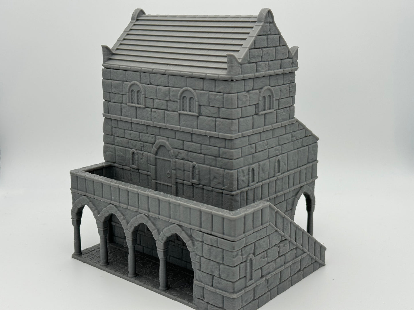 Productfoto Tabletop 28mm The Printing Goes Ever On (TPGEO) 0: Huis B Ivory City - Gebouw Koninkrijk Gonthan - Tabletop Terrain
