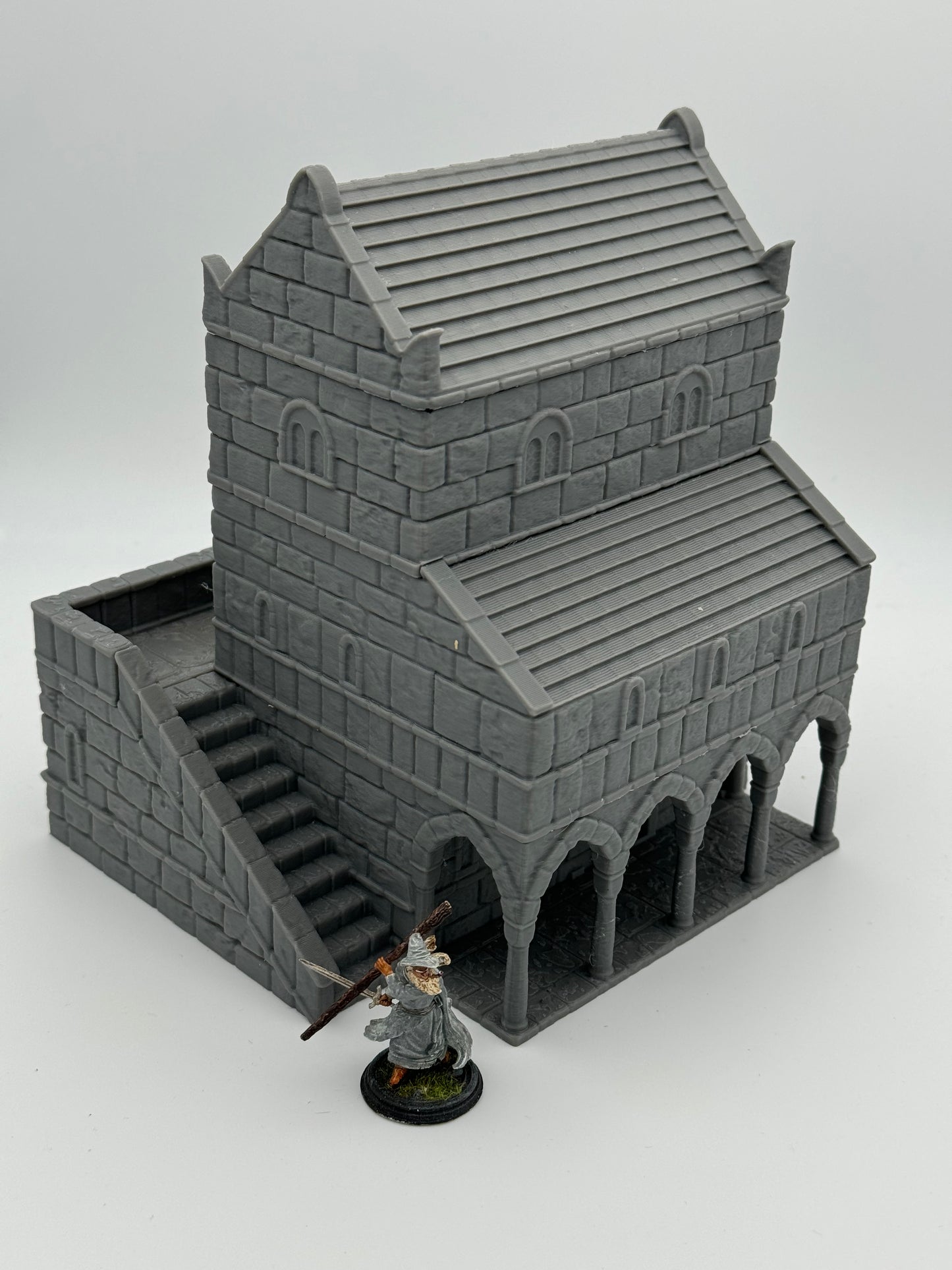 Productfoto Tabletop 28mm The Printing Goes Ever On (TPGEO) 0: Huis B Ivory City - Gebouw Koninkrijk Gonthan - Tabletop Terrain