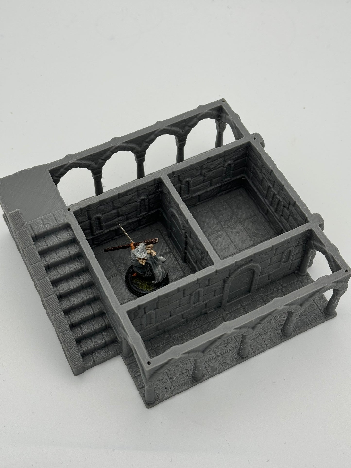 Productfoto Tabletop 28mm The Printing Goes Ever On (TPGEO) 0: Huis B Ivory City - Gebouw Koninkrijk Gonthan - Tabletop Terrain