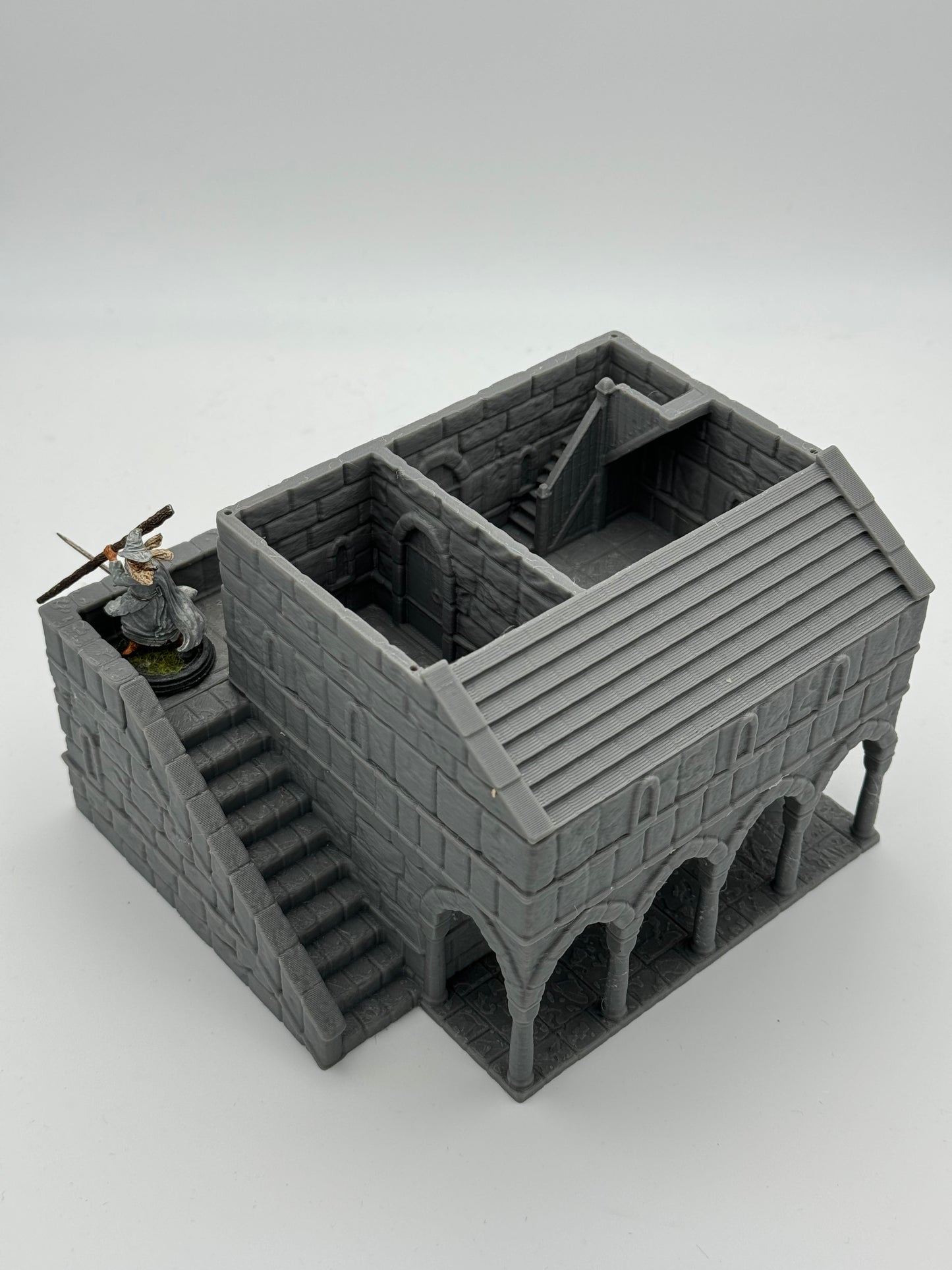 Productfoto Tabletop 28mm The Printing Goes Ever On (TPGEO) 0: Huis B Ivory City - Gebouw Koninkrijk Gonthan - Tabletop Terrain