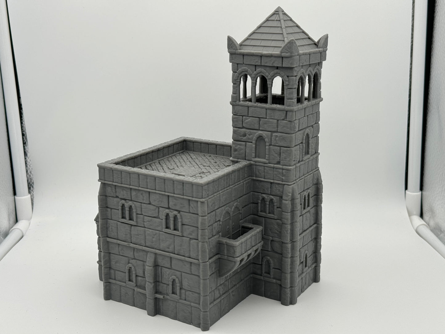 Productfoto Tabletop 28mm The Printing Goes Ever On (TPGEO) 0: Stadthuis Ivory City - Gebouw Koninkrijk Gonthan - Town Hall Tabletop Terrain