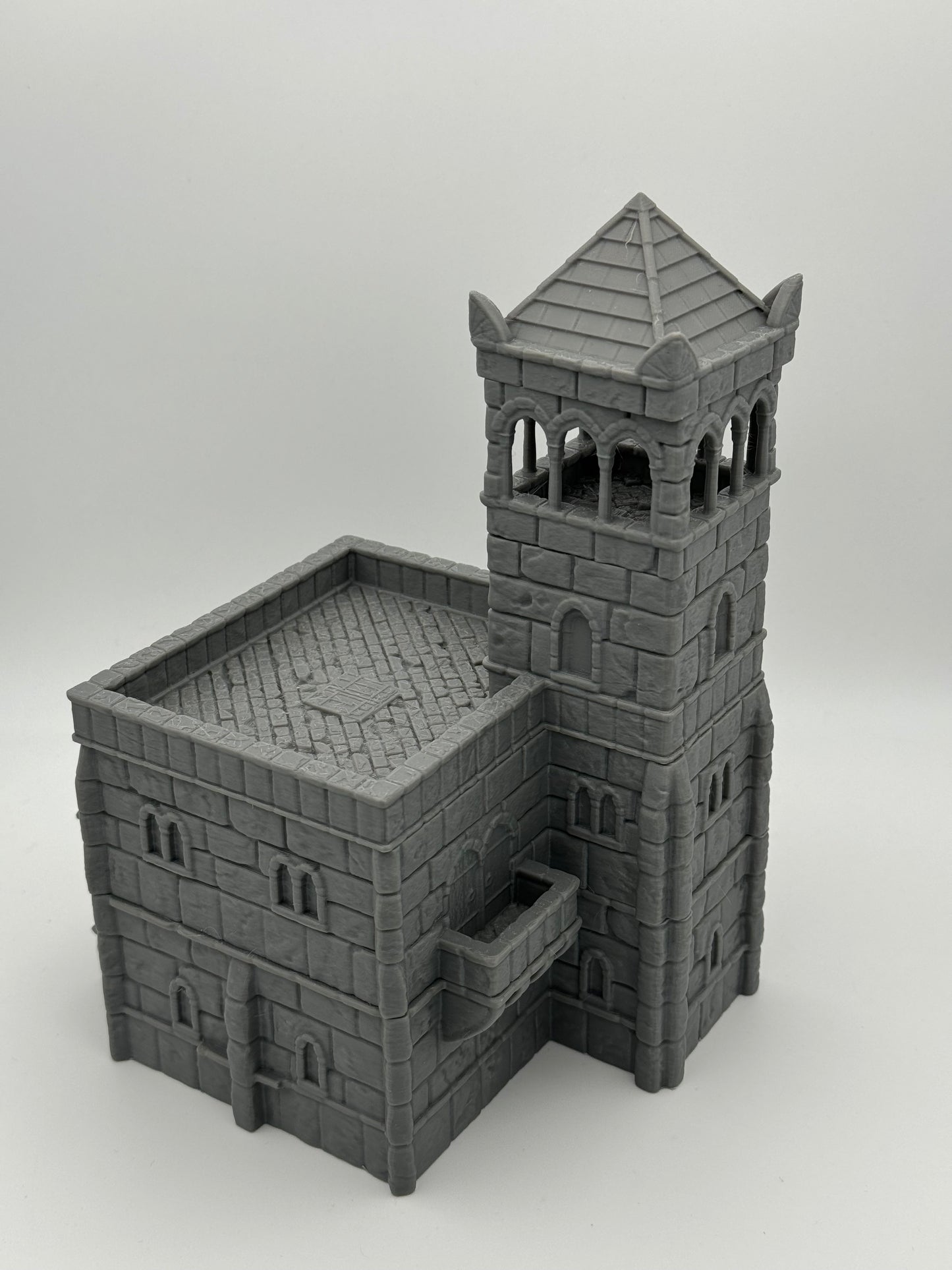 Productfoto Tabletop 28mm The Printing Goes Ever On (TPGEO) 0: Stadthuis Ivory City - Gebouw Koninkrijk Gonthan - Town Hall Tabletop Terrain