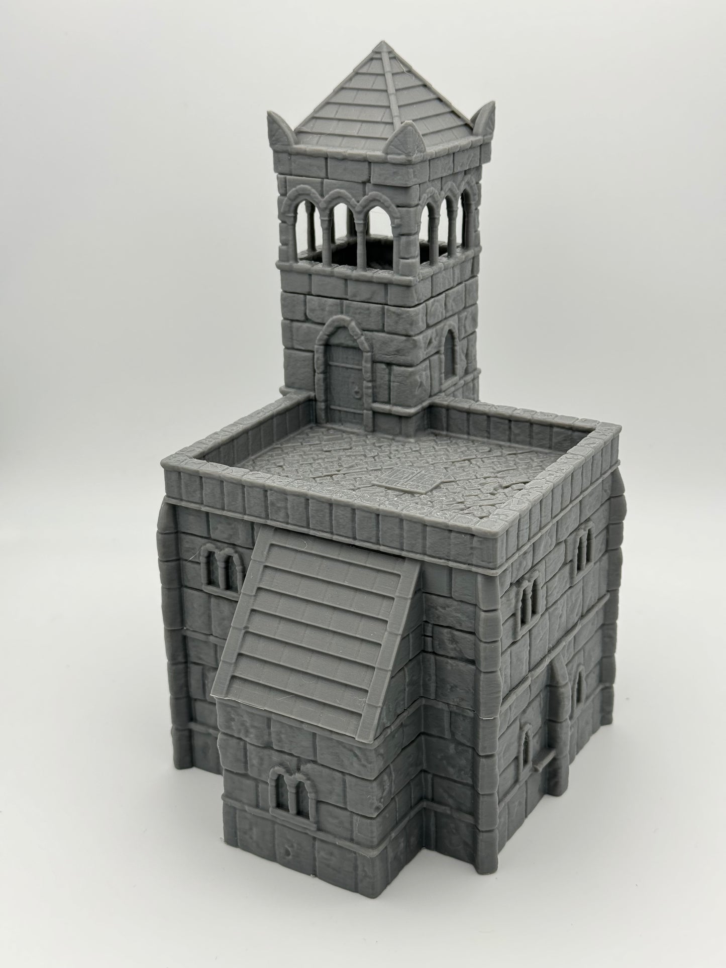 Productfoto Tabletop 28mm The Printing Goes Ever On (TPGEO) 0: Stadthuis Ivory City - Gebouw Koninkrijk Gonthan - Town Hall Tabletop Terrain
