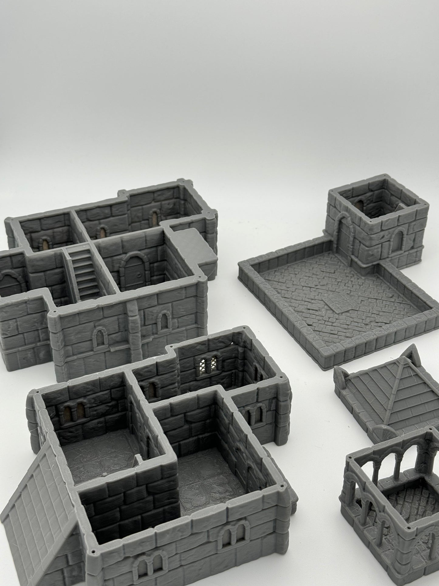 Productfoto Tabletop 28mm The Printing Goes Ever On (TPGEO) 0: Stadthuis Ivory City - Gebouw Koninkrijk Gonthan - Town Hall Tabletop Terrain